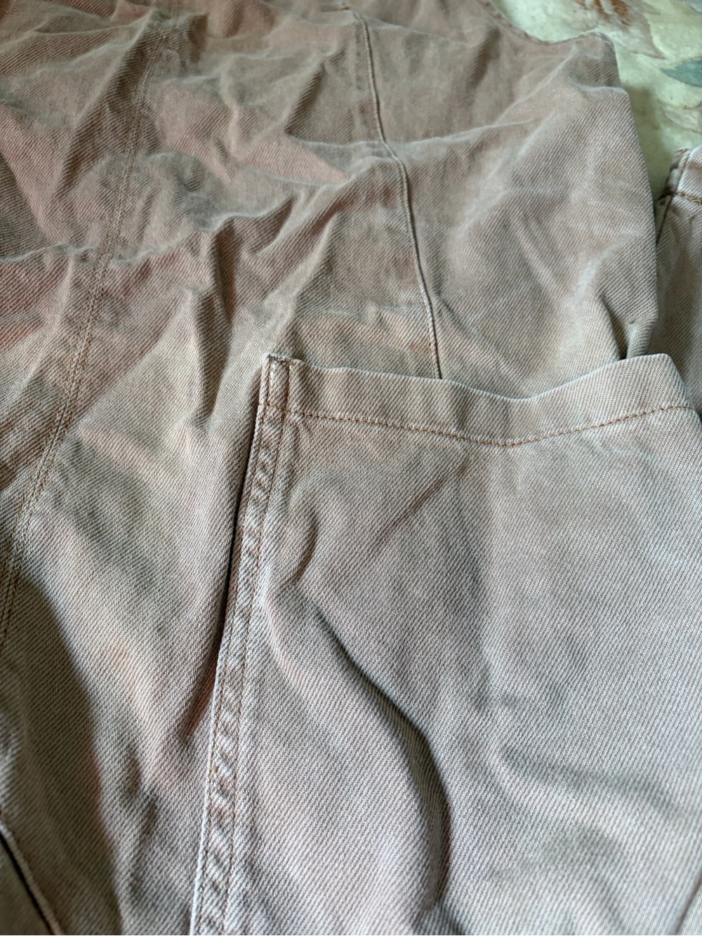 Free People High Roller Jumpsuit Brown Size Small NWOT Corduroy Overalls - Picture 5 of 6